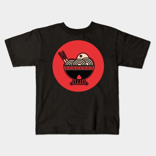 💥 Dark Ramen 💥 Kids T-Shirt by Sachpica